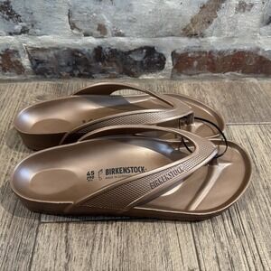 Birkenstock Honolulu Eva Metallic copper Thong Flip Flops 45 New